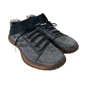 Adidas Pure Boost Gray Black Knit Sneakers Women’s 7 Athletic Running Trainers